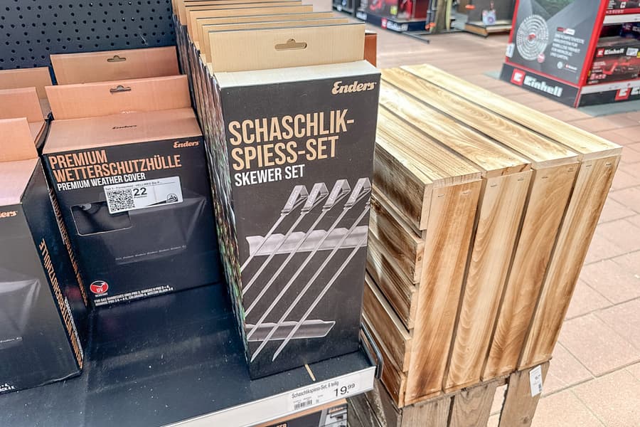 3 Schaschlikspieß Set Enders